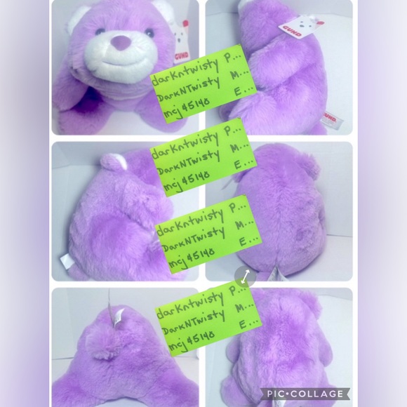 BNWT SNUFFLES LAVENDER SO INCREDIBLY SOFT - Picture 10 of 11